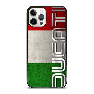 DUCATI MOTOR ITALY FLAG iPhone 12 Pro Case Cover