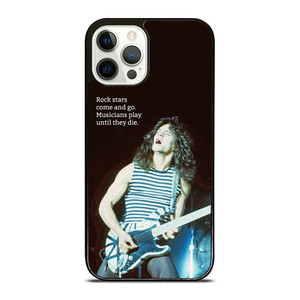 EDDIE VAN HALEN QUOTES 2 iPhone 12 Pro Case Cover