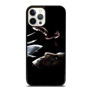 FREDDY KRUEGER VS JASON VOORHEES iPhone 12 Pro Case Cover FREDDY KRUEGER VS JASON VOORHEES iPhone 12 Pro Case Cover