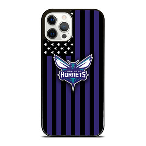 CHARLOTTE HORNETS NBA USA FLAG iPhone 12 Pro Case Cover