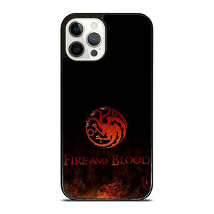 HOUSE OF THE DRAGON FIRE AND BLOOD iPhone 12 Pro Case Cover HOUSE OF THE DRAGON FIRE AND BLOOD iPhone 12 Pro Case Cover