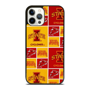 IOWA STATE CYCLONES FOOTBALL COLLAGE iPhone 12 Pro Case Cover