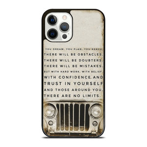 JEEP FUNNY QUOTES iPhone 12 Pro Case Cover