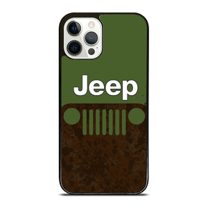 JEEP GREEN RUSTY LOGO iPhone 12 Pro Case Cover