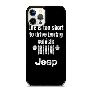 JEEP LIFE FUNNY QUOTES iPhone 12 Pro Case Cover