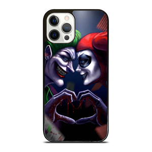 JOKER LOVE HARLEY QUINN ART iPhone 12 Pro Case Cover JOKER LOVE HARLEY QUINN ART iPhone 12 Pro Case Cover
