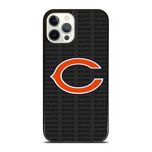 CHICAGO BEARS FOOTBALL TEXT iPhone 12 Pro Case Cover