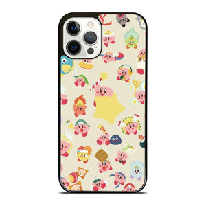 KIRBY CUTE PATTERN iPhone 12 Pro Case Cover