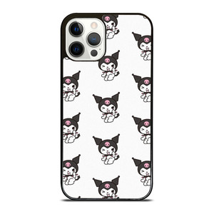 KUROMI CAT ANIME PATTERN iPhone 12 Pro Case Cover KUROMI CAT ANIME PATTERN iPhone 12 Pro Case Cover