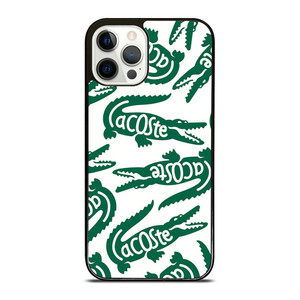LACOSTE PATTERN iPhone 12 Pro Case Cover LACOSTE PATTERN iPhone 12 Pro Case Cover