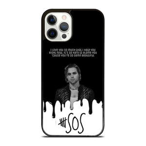 LUKE HEMMINGS 5 SECONDS OF SUMMER QUOTES iPhone 12 Pro Case Cover
