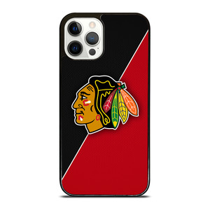 CHICAGO BLACKHAWKS NHL HOCKEY LOGO iPhone 12 Pro Case Cover