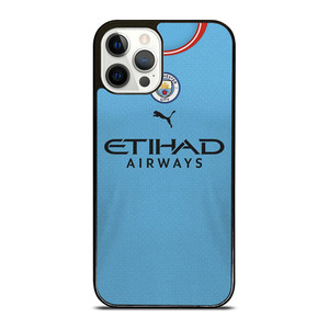MANCHESTER CITY 2022-23 JERSEY iPhone 12 Pro Case Cover