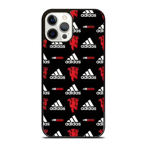 MANCHESTER UNITED ADIDAS PATTERN iPhone 12 Pro Case Cover