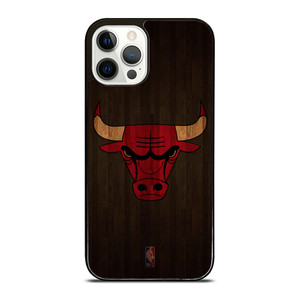 CHICAGO BULLS BASKETBALL COURT NBA iPhone 12 Pro Case Cover