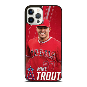 MIKE TROUT LOS ANGELES ANGELS BASEBALL 2 iPhone 12 Pro Case Cover