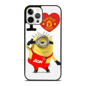 MINIONS LOVE MANCHESTER UNITED iPhone 12 Pro Case Cover MINIONS LOVE MANCHESTER UNITED iPhone 12 Pro Case Cover