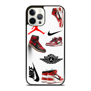 NIKE AIR JORDAN SHOES COLLAGE iPhone 12 Pro Case Cover NIKE AIR JORDAN SHOES COLLAGE iPhone 12 Pro Case Cover