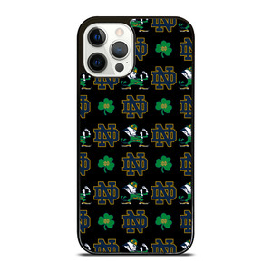 NOTRE DAME FIGNTING IRISH PATTERN iPhone 12 Pro Case Cover