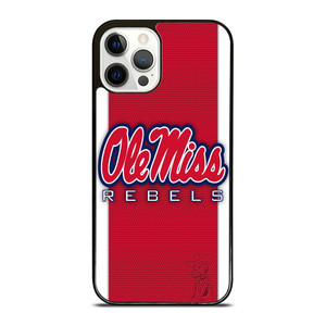OLE MISS REBELS FOOTBALL iPhone 12 Pro Case Cover OLE MISS REBELS FOOTBALL iPhone 12 Pro Case Cover