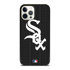 CHICAGO WHITE SOX BASEBALL BLACK iPhone 12 Pro Case Cover CHICAGO WHITE SOX BASEBALL BLACK iPhone 12 Pro Case Cover