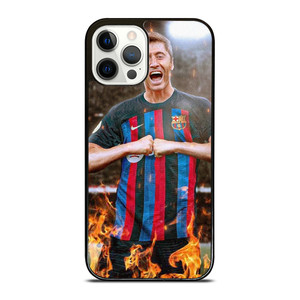 ROBERT LEWANDOWSKI FC BARCELONA iPhone 12 Pro Case Cover ROBERT LEWANDOWSKI FC BARCELONA iPhone 12 Pro Case Cover