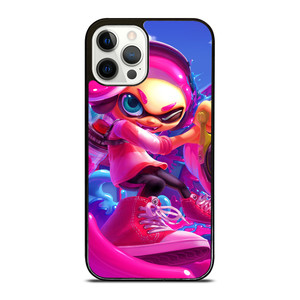 SPLATOON PINK iPhone 12 Pro Case Cover