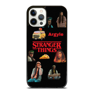 STRANGER THINGS 4 ARGYLE iPhone 12 Pro Case Cover