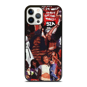 SZA SINGER COLLAGE iPhone 12 Pro Case Cover