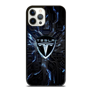 TESLA CAR ENGINE iPhone 12 Pro Case Cover