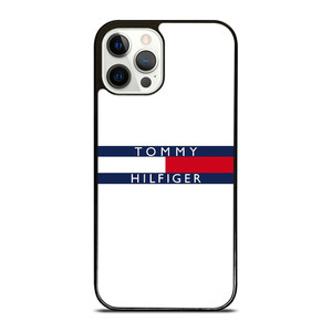 TOMMY HILFIGER WHITE iPhone 12 Pro Case Cover