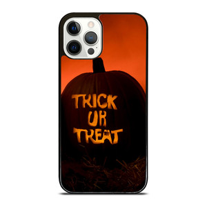 TRICK OR TREAT HALLOWEEN PUMPKIN iPhone 12 Pro Case Cover TRICK OR TREAT HALLOWEEN PUMPKIN iPhone 12 Pro Case Cover