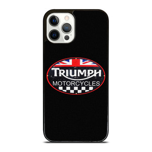 TRIUMPH MOTORCYCLES BADGE iPhone 12 Pro Case Cover