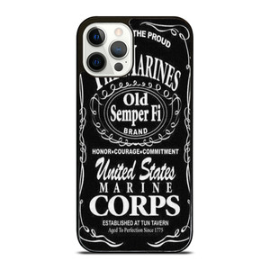 UNITED STATES US MARINE CORPS iPhone 12 Pro Case Cover