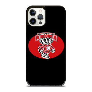 UNIVERSITY OF WISCONSIN ICON iPhone 12 Pro Case Cover UNIVERSITY OF WISCONSIN ICON iPhone 12 Pro Case Cover