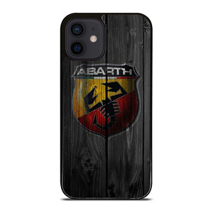 ABARTH CAR WOODEN LOGO iPhone 12 Mini Case Cover
