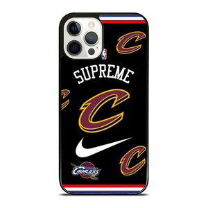 CLEVELAND CAVALIERS NBA X SUPREME NIKE iPhone 12 Pro Case Cover