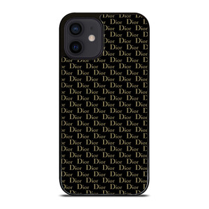 CHRISTIAN DIOR LOGO PATTERN iPhone 12 Mini Case Cover CHRISTIAN DIOR LOGO PATTERN iPhone 12 Mini Case Cover