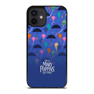 DISNEY MARY POPPINS PATTERN iPhone 12 Mini Case Cover DISNEY MARY POPPINS PATTERN iPhone 12 Mini Case Cover