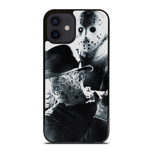 FREDDY KRUEGER VS JASON VOORHEES 2 iPhone 12 Mini Case Cover FREDDY KRUEGER VS JASON VOORHEES 2 iPhone 12 Mini Case Cover