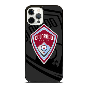 COLORADO RAPIDS MLS BLACK iPhone 12 Pro Case Cover