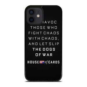 HOUSE OF CARDS QUOTES iPhone 12 Mini Case Cover