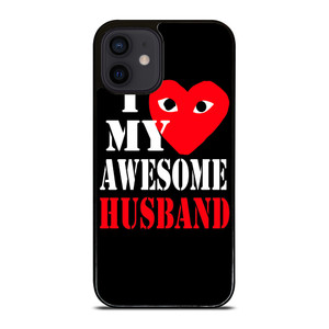 I LOVE MY HUSBAND COMME DES GARCONS iPhone 12 Mini Case Cover I LOVE MY HUSBAND COMME DES GARCONS iPhone 12 Mini Case Cover