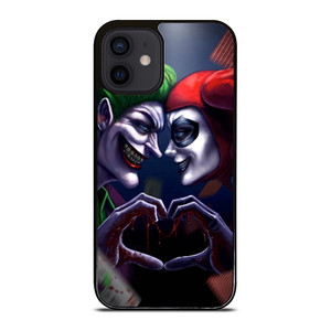 JOKER LOVE HARLEY QUINN ART iPhone 12 Mini Case Cover