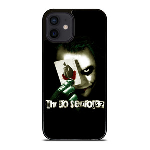 JOKER WHY SO SERIOUS iPhone 12 Mini Case Cover JOKER WHY SO SERIOUS iPhone 12 Mini Case Cover