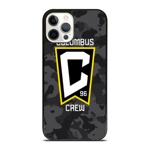 COLUMBUS CREW MLS BLACK CAMO iPhone 12 Pro Case Cover COLUMBUS CREW MLS BLACK CAMO iPhone 12 Pro Case Cover