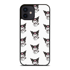 KUROMI CAT ANIME PATTERN iPhone 12 Mini Case Cover KUROMI CAT ANIME PATTERN iPhone 12 Mini Case Cover