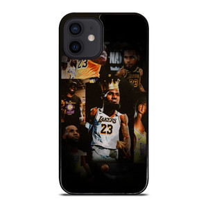LEBRON JAMES LAKERS COLLAGE iPhone 12 Mini Case Cover LEBRON JAMES LAKERS COLLAGE iPhone 12 Mini Case Cover