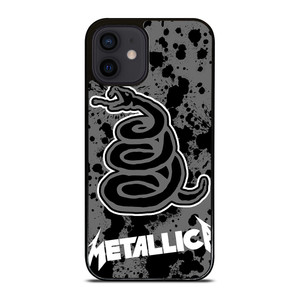 METALLICA BAND BLACK SNAKE iPhone 12 Mini Case Cover METALLICA BAND BLACK SNAKE iPhone 12 Mini Case Cover