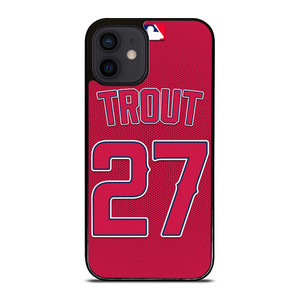 MIKE TROUT LOS ANGELES ANGELS MLB iPhone 12 Mini Case Cover